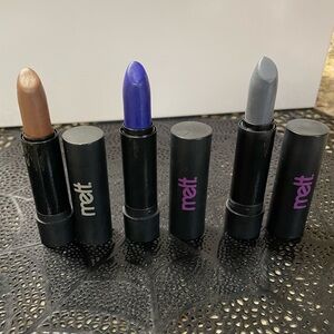 Melt Cosmetics Lipsticks (lot of 3) - Old Fashioned, DGAF, and Space Cake